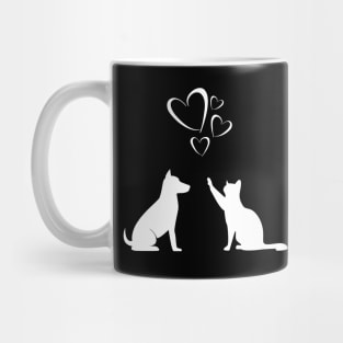 Dog and Cat Lover Mug